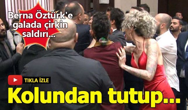 Hayranı Berna Öztürk'ü herkesin içinde kaçırmaya çalıştı!
