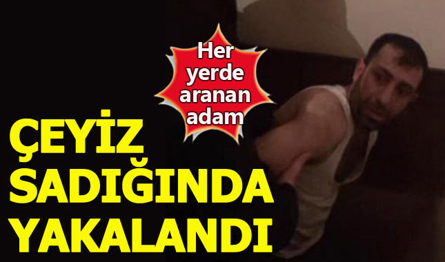 Her yerde aranan adam çeyiz sandığında çıktı