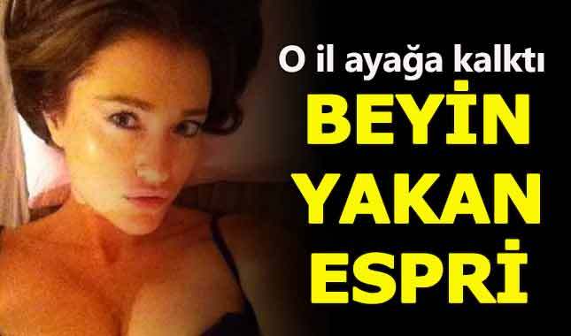 Hilal Cebeci'nin 'Nazilli' espirisi büyük tepkilere yol açtı