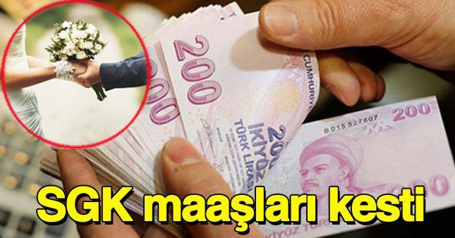 Hileli boşananların aylıkları kesildi