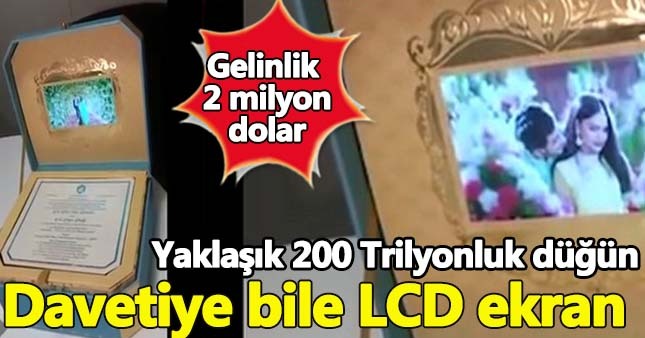 Hindistan'daki düğün halkı isyan ettirdi!