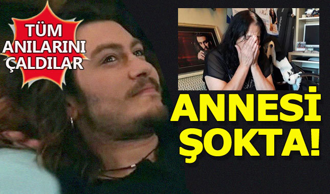 Hırsızlar Barış Akarsu'nun tüm eşyasını çaldı