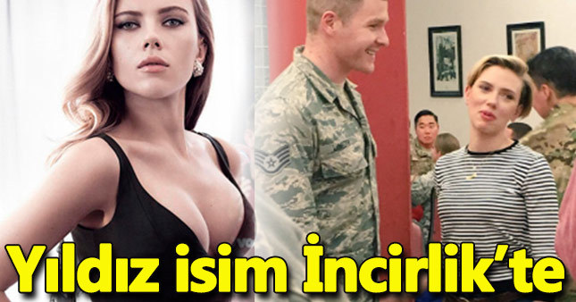 Hollywood yıldızı Scarlett Johansson Adana'da