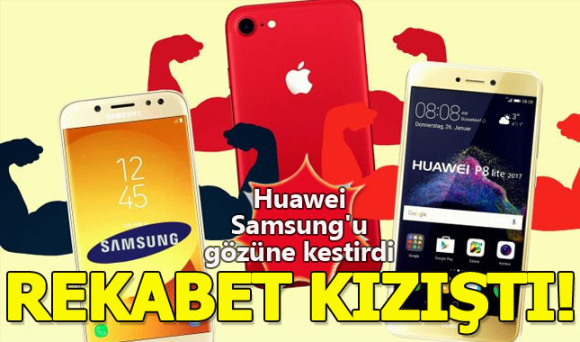 Huawei Samsung'u gözüne kestirdi