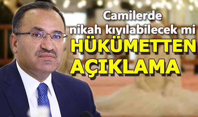 Hükümetten açıklama: Camilerde nikah kıyılabilecek mi?