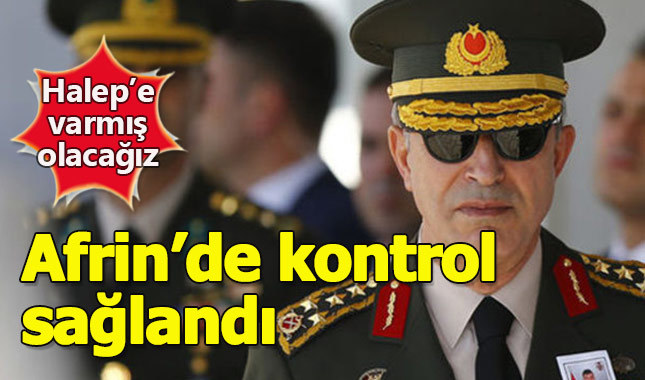 Hulusi Akar'dan Afrin operasyonu açıklaması
