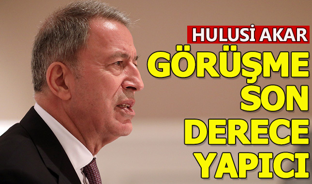 Hulusi Akar'dan önemli açıklamalar