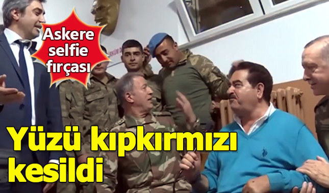 Hulusi Akar'dan selfie çeken uzman çavuşa sert tepki