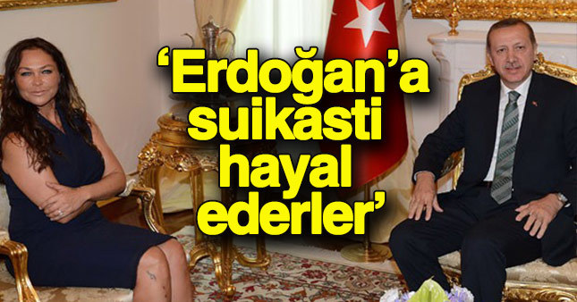 Hülya Avşar'dan darbe girişimi sonrası Erdoğan'a destek