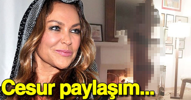Hülya Avşar'dan iç çamaşırlı fotoğraf