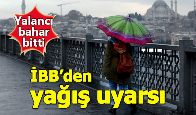 İBB'den sağanak yağmur uyarısı - Yarın hava nasıl olacak? (25 Ekim Çarşamba)