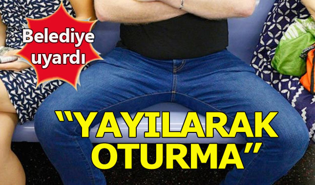 İBB'den vatandaşlara 'metroda yayılarak oturma' uyarısı