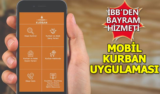 İBB'nin Mobil Kurban Uygulaması hizmette!