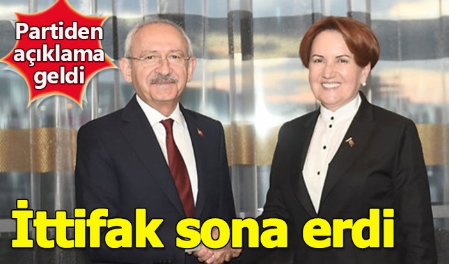 İYİ Parti sözcüsü açıkladı: Millet İttifakı sona erdi