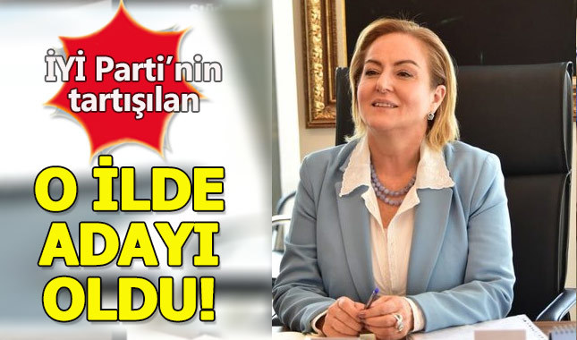 İYİ Parti'nin Mersin adayı Ayfer Aymaz oluyor