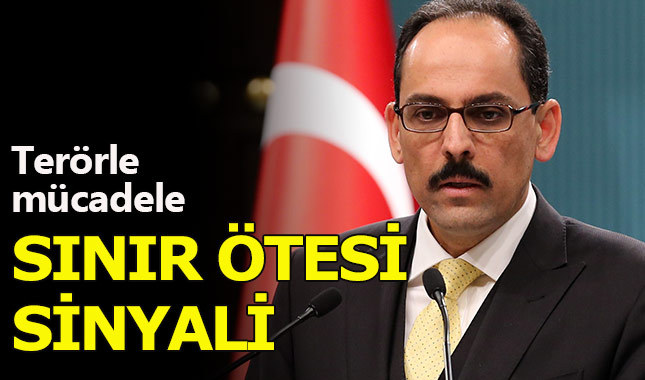 İbrahim Kalın'dan YPG açıklaması