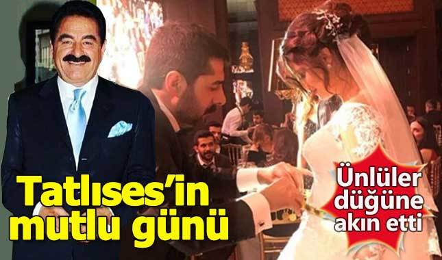 İbrahim Tatlıses'in mutlu günü! Düğün yaptı