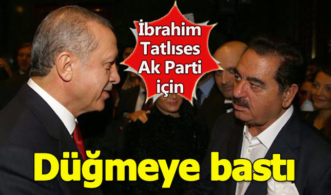 İbrahim Tatlıses'ten Ak Parti'e destek