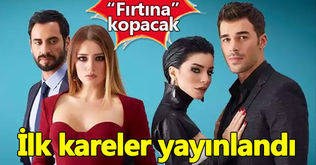 İçimdeki Fırtına dizisinden ilk kareler paylaşıldı