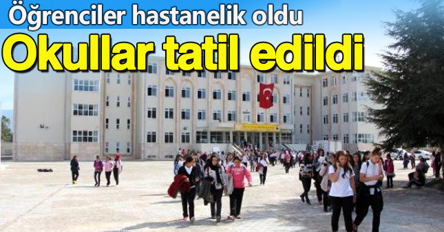 İçme suyuna klor karışınca öğrenciler hastanelik oldu
