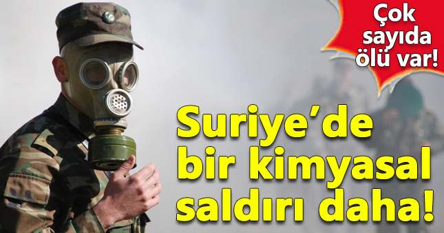 İdlib'de Esad rejiminden kimyasal saldırı