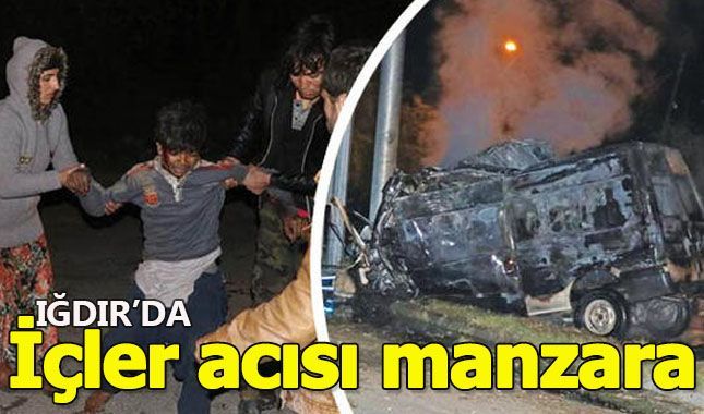 Iğdır'da yaşanan kazada ağır bilanço: 15 ölü, 35 yaralı