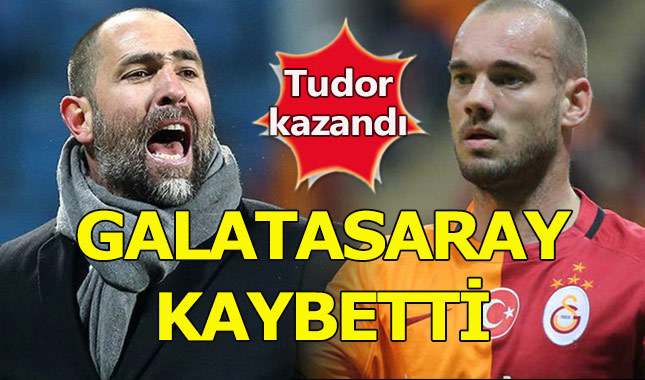 Igor Tudor, Sneijder'i göndermeyi başardı