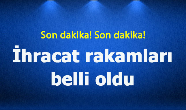 İhracat rakamları belli oldu yüzde 5,3 artış