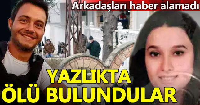 İki genç arkadaş yazlıkta ölü bulundu