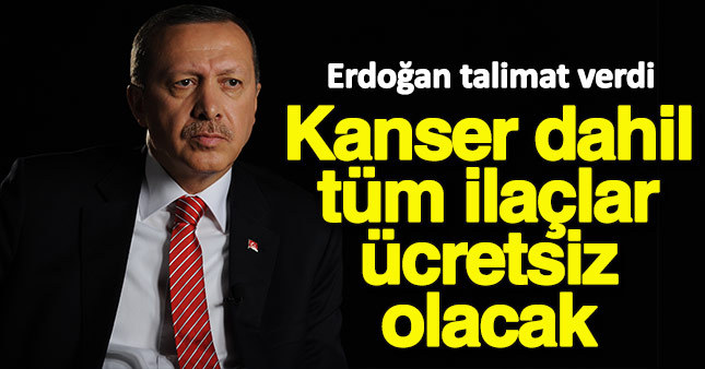 İlaçların ücretsiz olması yönünde ilk adım atıldı