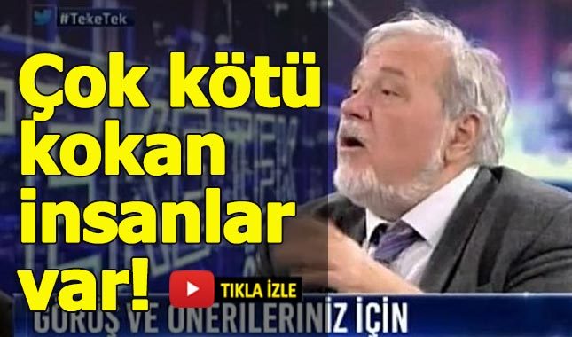 İlber Ortaylı: Çok kötü kokan insanlar var