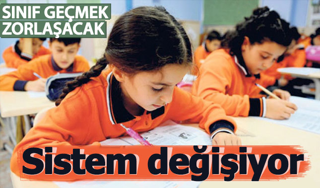 İlk ve ortaokulda sınıf geçmek zorlaşacak