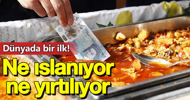 İngillizlerin yeni parası ıslanmıyor