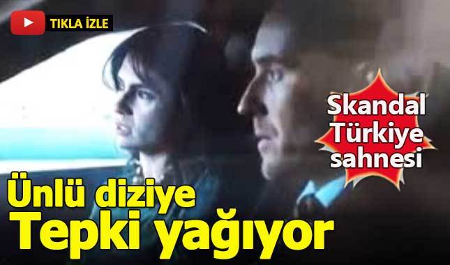 İngiltere'deki dizide skandal Türkiye sahnesi!