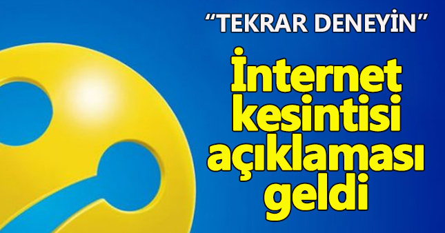 İnternet neden yok, Turkcell interneti neden kesildi, internet ne zaman gelir?