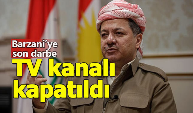 Irak hükümetinden Barzani'ye yayın yasağı