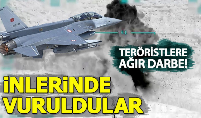 Irak'ın kuzeyinde 14 terörist etkisiz hale getirildi