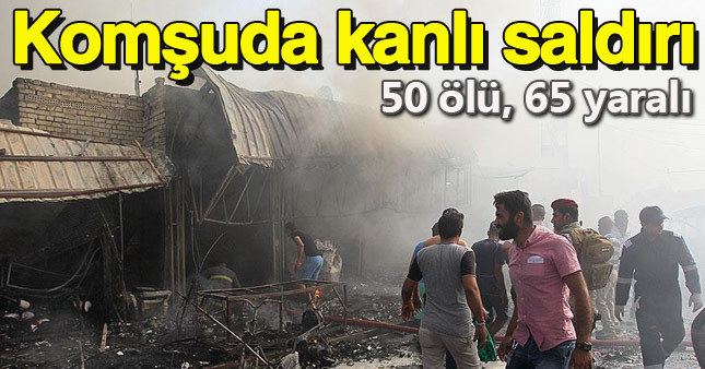 Irak'ta canlı bomba saldırısı: 50 ölü 65 yaralı