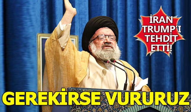 İran'dan Trump'a tehdit dolu sözler: ABD ve İsrail'i vururuz