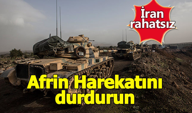 İran'dan Zeytin Dalı Harekatı açıklaması