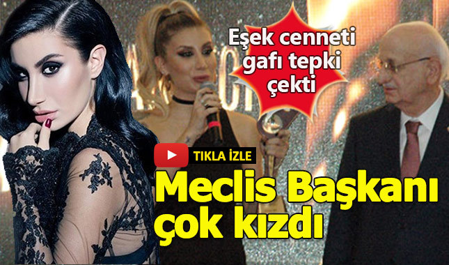 İrem Derici Meclis Başkanı İsmail Kahraman'ı kızdırdı