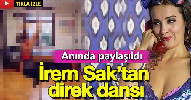 İrem Sak’tan direk dansı