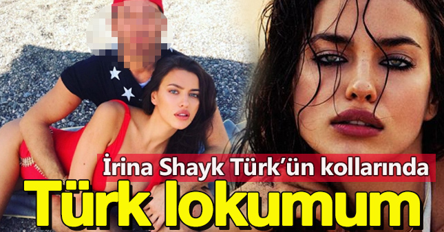 Irina Shayk, Mert Alaş'la poz verdi