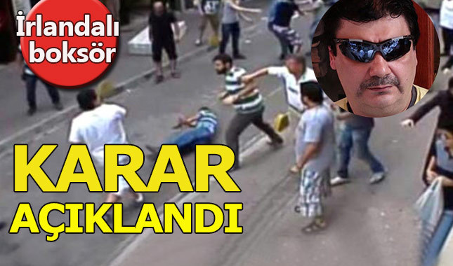 İrlandalı boksör davasında mahkeme esnafı suçlu buldu