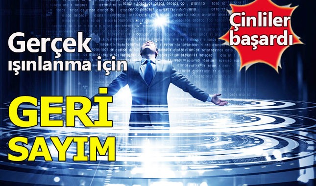 Işınlanma teknolojisinde ilk adım atıldı
