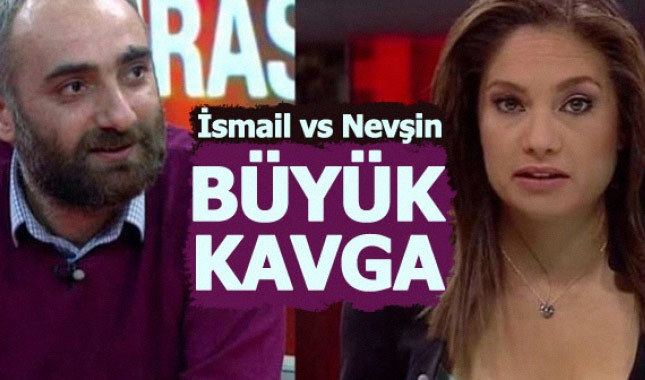 İsmail Saymaz ve Nevşin Mengü'nün hamsi kavgası!