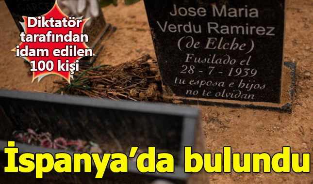 İspanya'da eski diktatör Francisco Franco'nun idam ettiği 100 kişinin mezarı bulundu