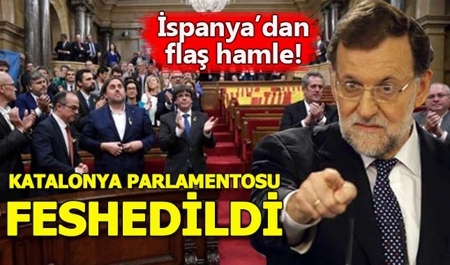 İspanya hükümeti, Katalonya parlamentosunu feshetti