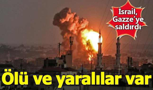 İsrail, Gazze'yi savaş uçakları, tankları ve toplarıyla vuruyor!