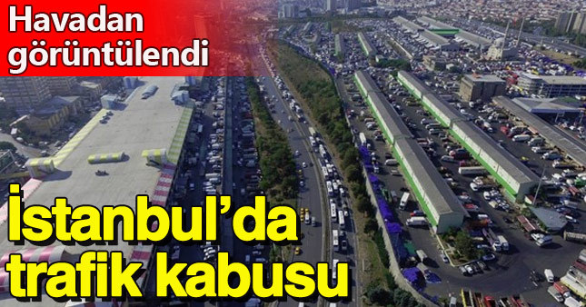 İstanbul'da bayram dönüşü yoğun trafik oluştu